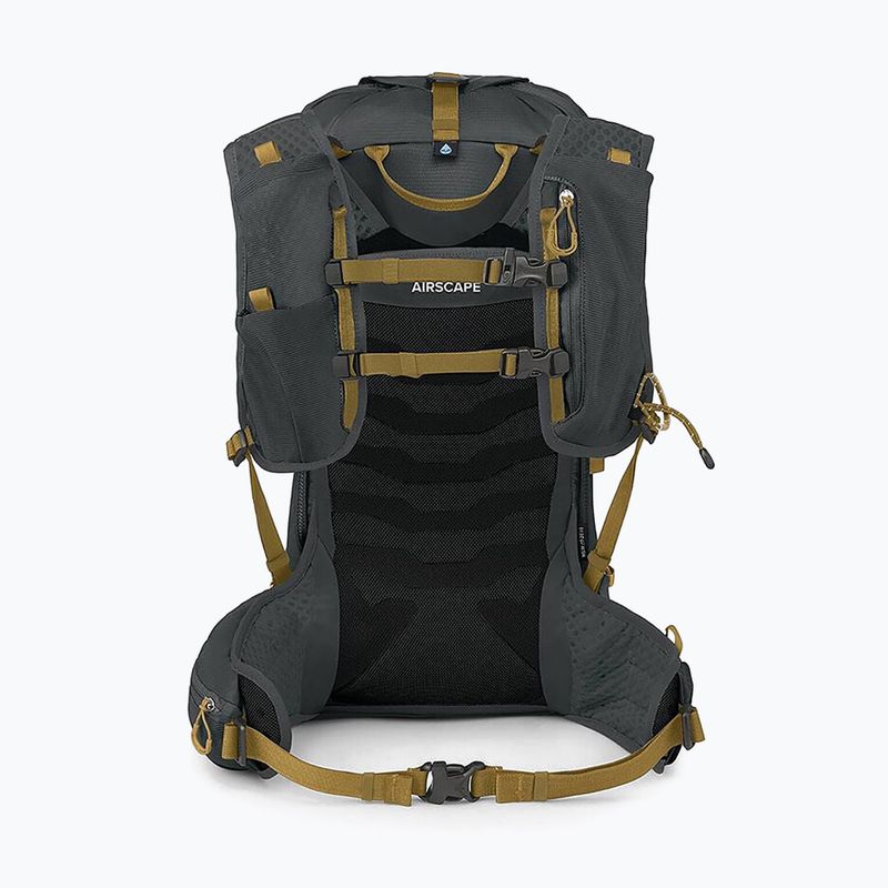 Plecak turystyczny męski Osprey Talon Velocity 20 l dark charcoal/tumbleweed yellow 3