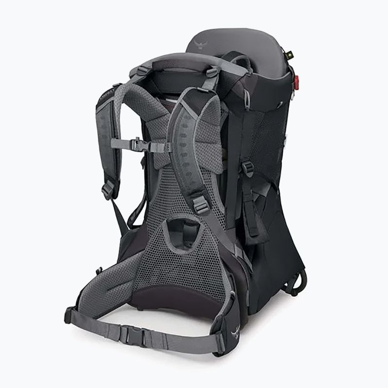 Nosidełko turystyczne Osprey Poco black 3