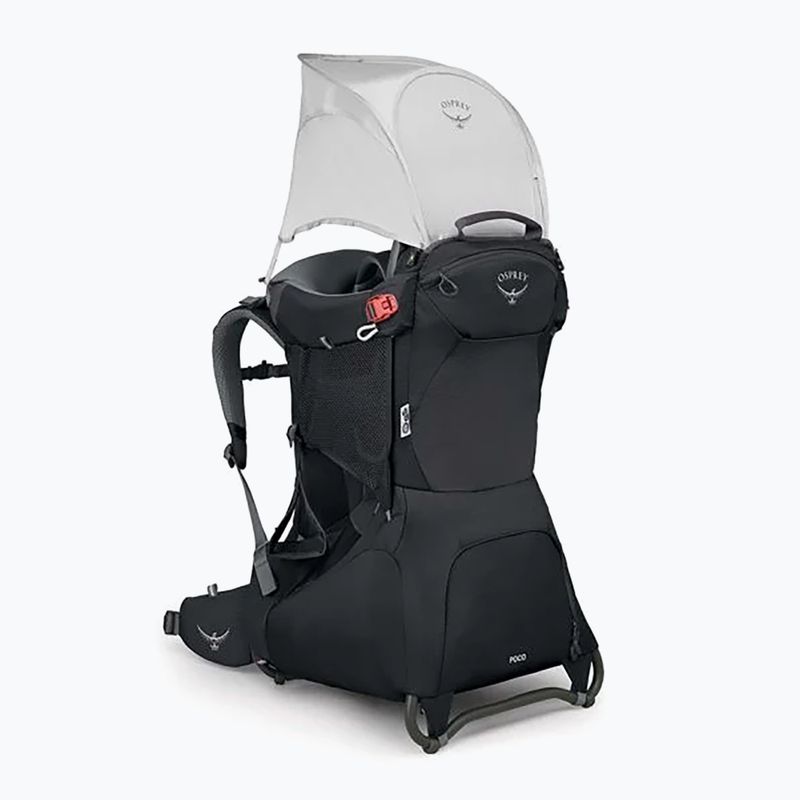Nosidełko turystyczne Osprey Poco black 5