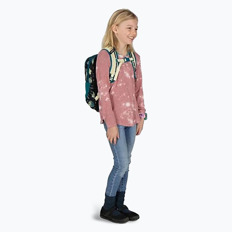 Plecak miejski dziecięcy Osprey Daylite Youth Pack 9 l space travel print/antique blue 4