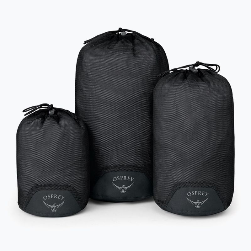 Zestaw organizerów Osprey Daylite Mesh Stuff Sacks 3 szt. black