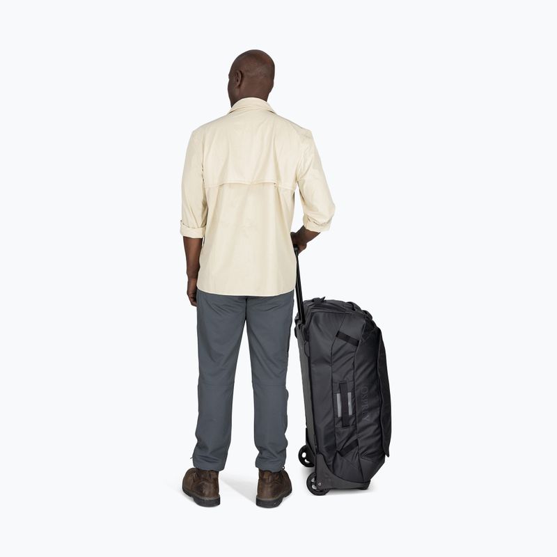 Torba podróżna Osprey Transporter Wheeled Duffel 90 l raven black 10