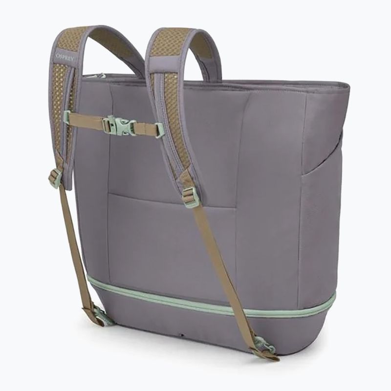Torba podróżna Osprey Daylite Large Tote 26 l soundwave grey/latte brown 2