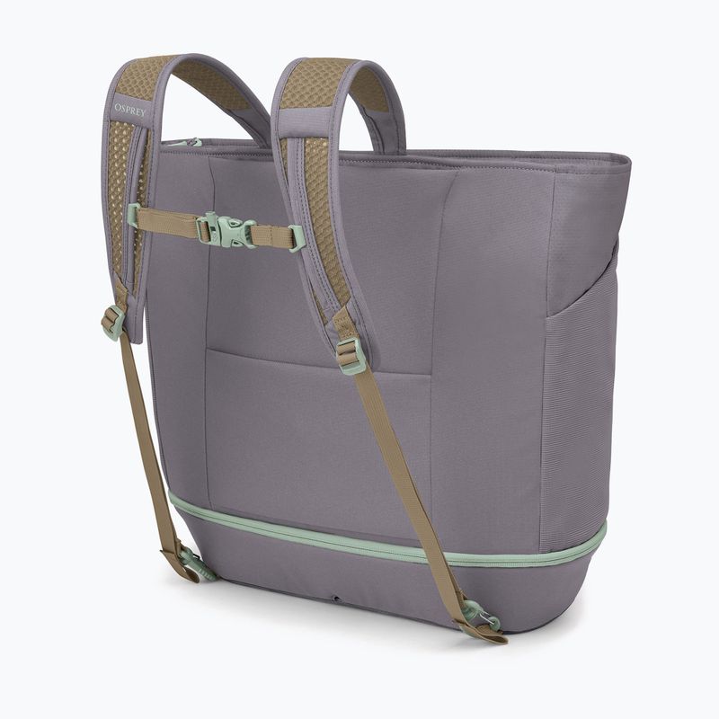 Torba podróżna Osprey Daylite Large Tote 26 l soundwave grey/latte brown 4