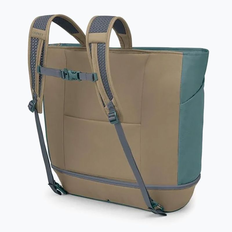 Torba podróżna Osprey Daylite Large Tote 26 l cascade blue/latte brown 3