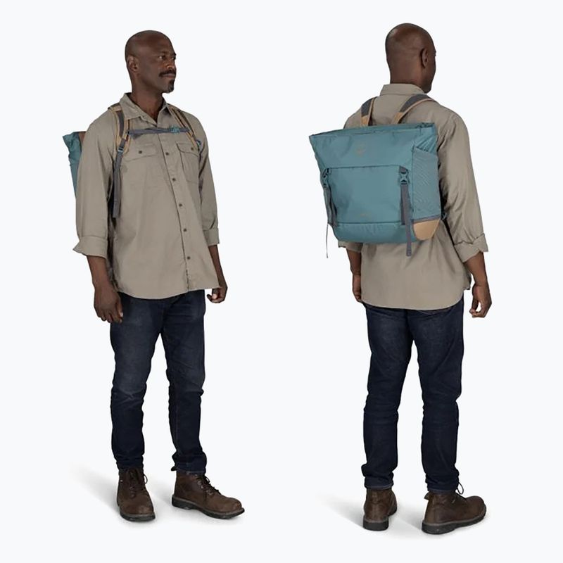 Torba podróżna Osprey Daylite Large Tote 26 l cascade blue/latte brown 4