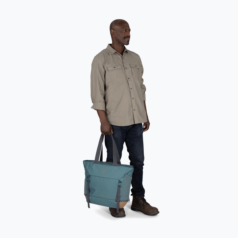 Torba podróżna Osprey Daylite Large Tote 26 l cascade blue/latte brown 10