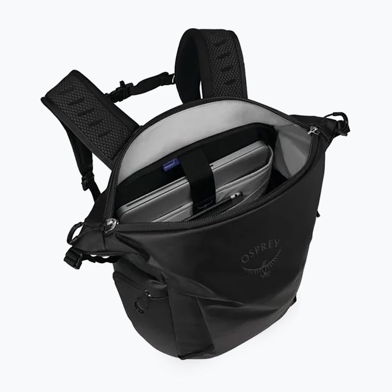 Plecak miejski Osprey Transporter Zinch 22 l raven black 4