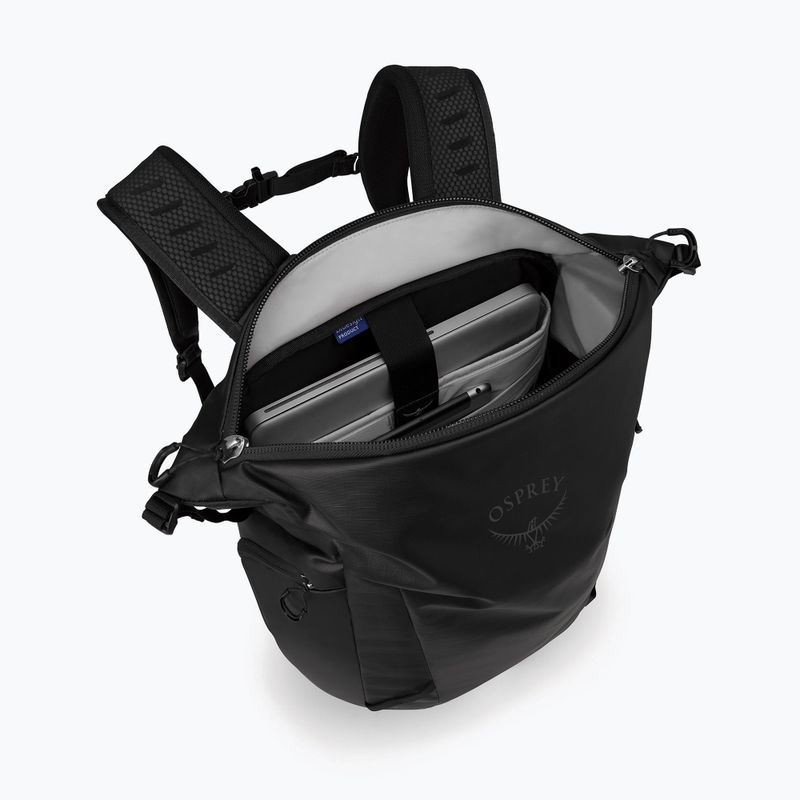 Plecak miejski Osprey Transporter Zinch 22 l raven black 4