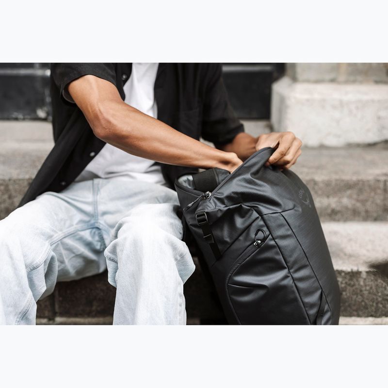 Plecak miejski Osprey Transporter Zinch 22 l raven black 16