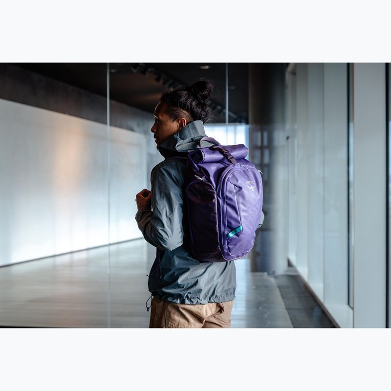 Plecak miejski Osprey Transporter Roll Top 30 l euphoria purple 5