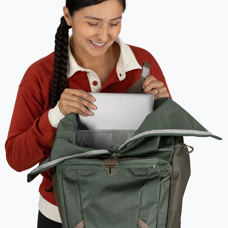 Plecak miejski Osprey Transporter Roll Top 20 l pine leaf 12