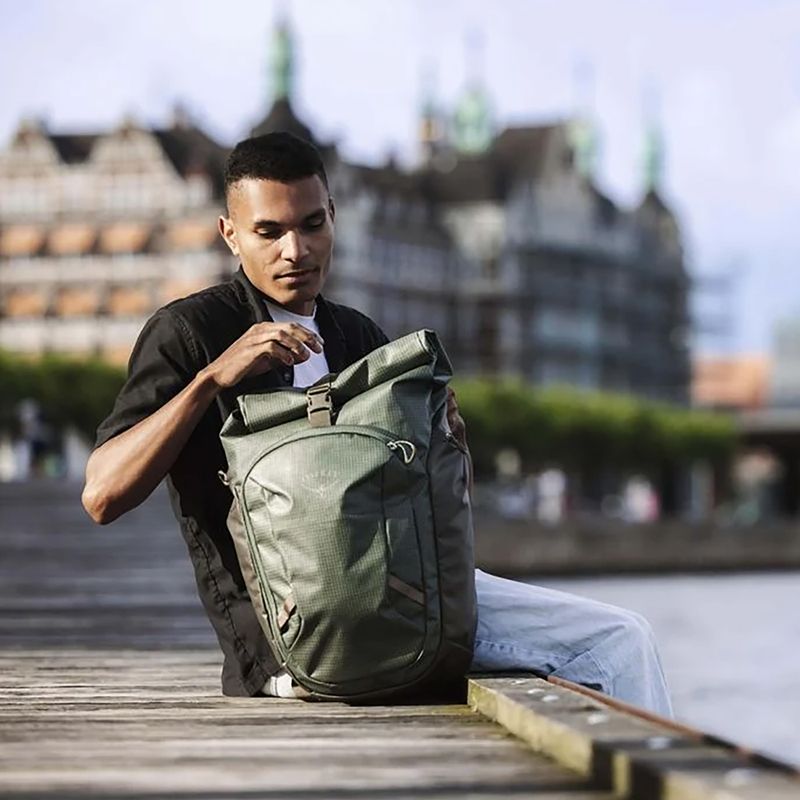 Plecak miejski Osprey Transporter Roll Top 20 l pine leaf 13