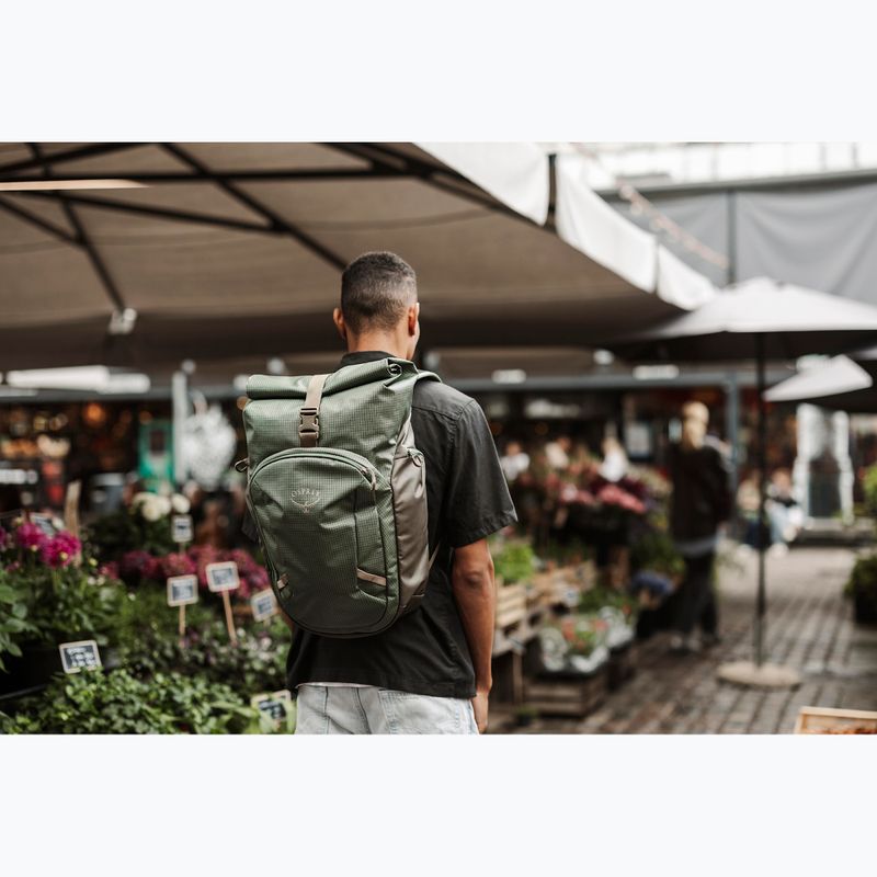 Plecak miejski Osprey Transporter Roll Top 30 l pine leaf 17
