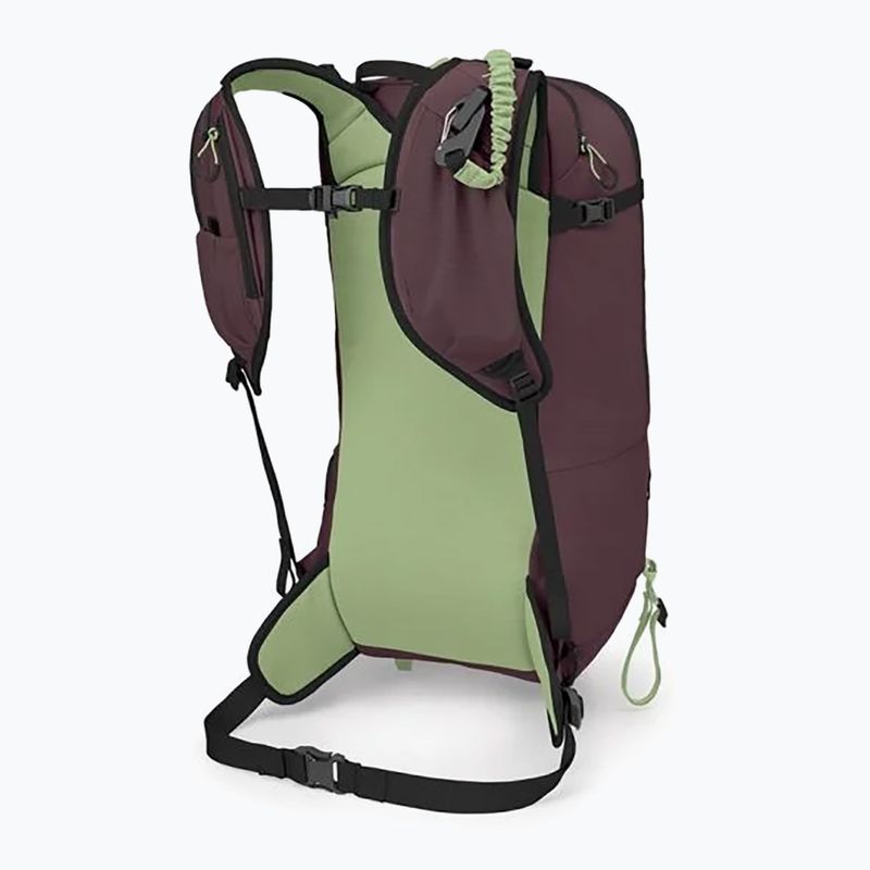 Plecak skiturowy Osprey Firn 18 l elderberry purple/peppermint green 3