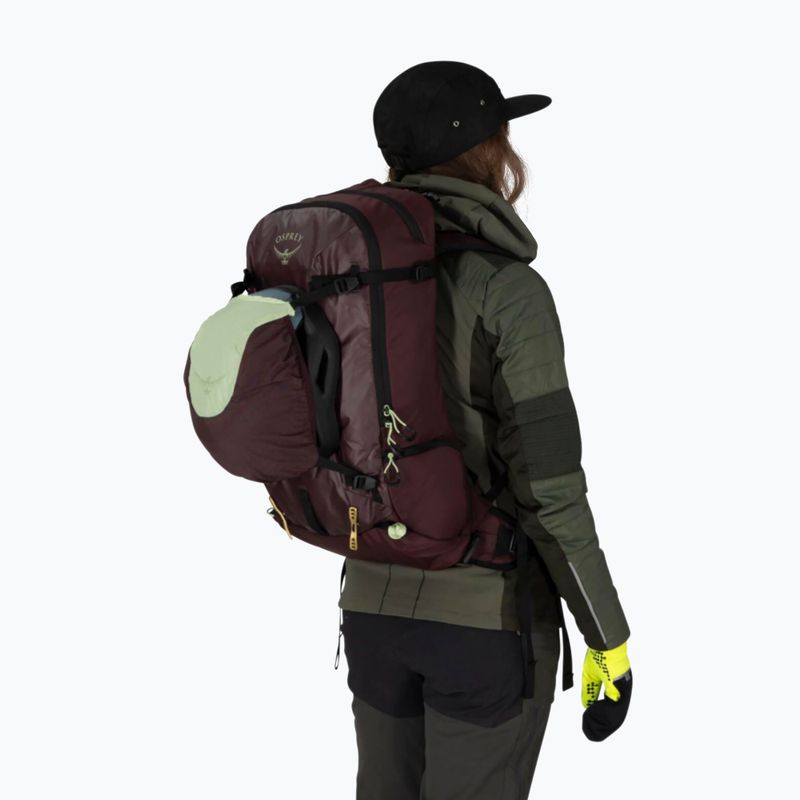 Plecak skiturowy Osprey Firn 18 l elderberry purple/peppermint green 5