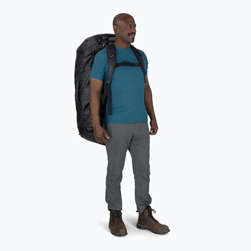 Torba podróżna Osprey Transporter Duffel 150 l raven black 6
