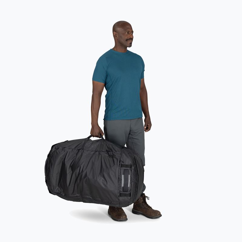 Torba podróżna Osprey Transporter Duffel 150 l raven black 6