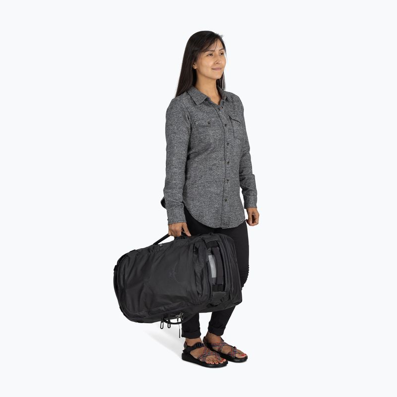Torba podróżna Osprey Transporter Duffel 44 l raven black 5