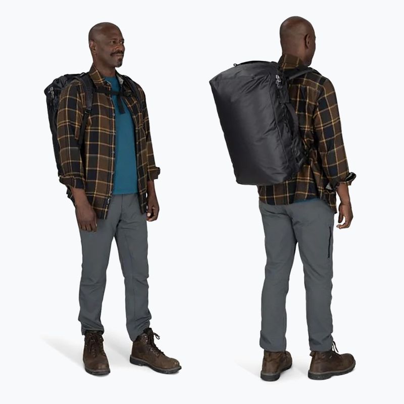 Torba podróżna Osprey Transporter Duffel 44 l raven black 6