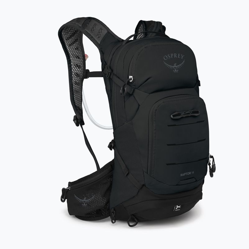 Plecak rowerowy Osprey Raptor 14 + bukłak 2.5 l black 2