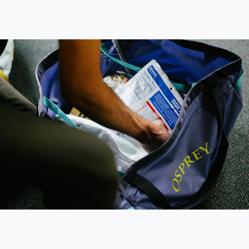 Torba podróżna Osprey Transporter Gear Tote 60 l euphoria purple 9