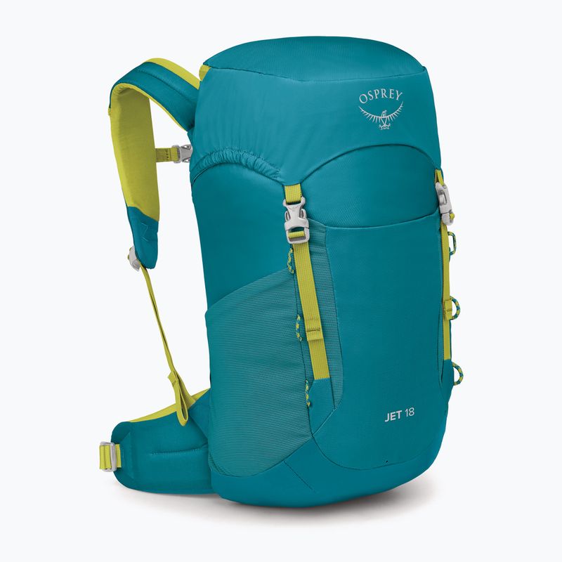 Plecak turystyczny dziecięcy Osprey Jet 18 l blue spikemoss 2