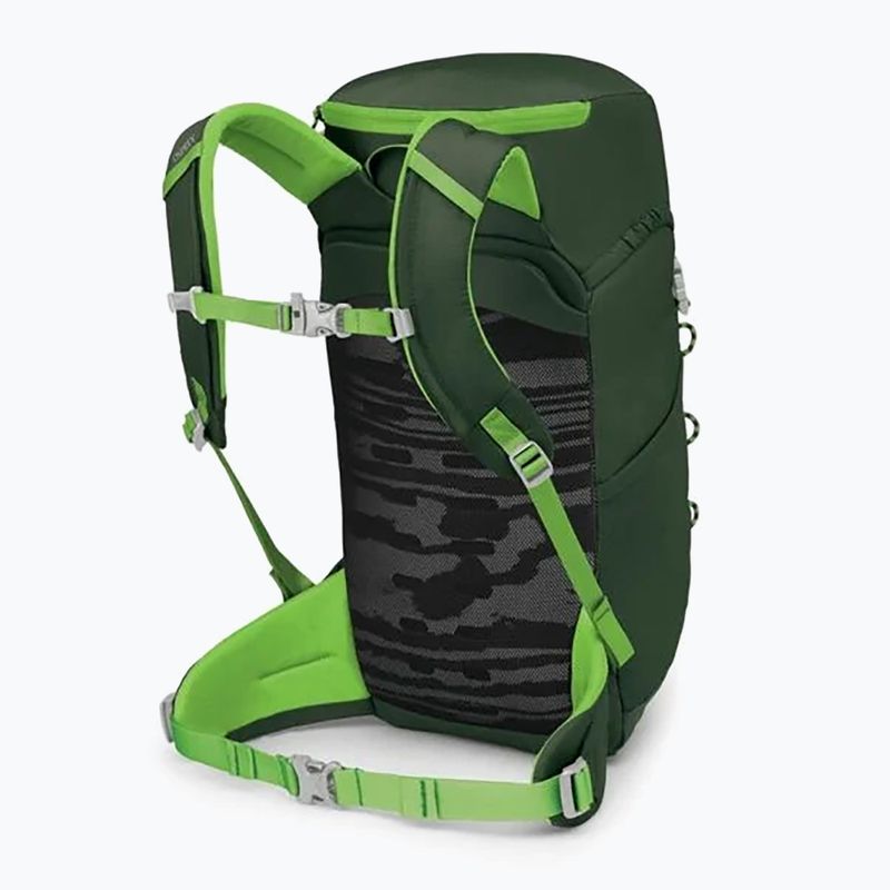 Plecak turystyczny dziecięcy Osprey Jet 18 l green canopy/ limeline green 4