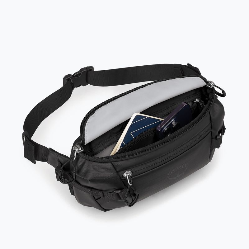 Saszetka nerka Osprey Transporter Waist Pack 3 l raven black 4