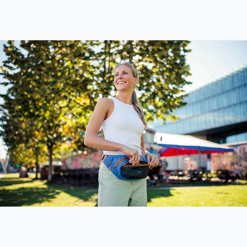 Saszetka nerka Osprey Daylite Waist Earth 2 l dark charcoal/blue flame 13