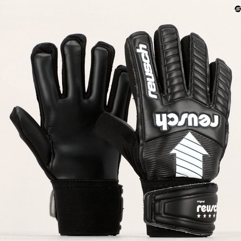 Rękawice bramkarskie dziecięce Reusch Legacy Arrow Solid black 10