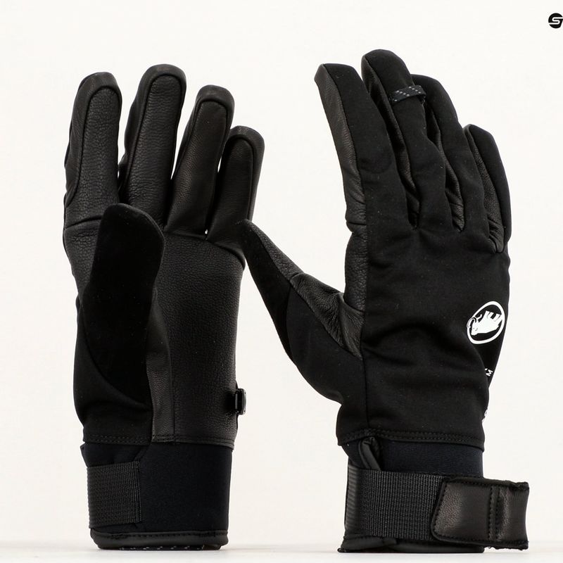 Rękawiczki trekkingowe Mammut Astro Guide black 7