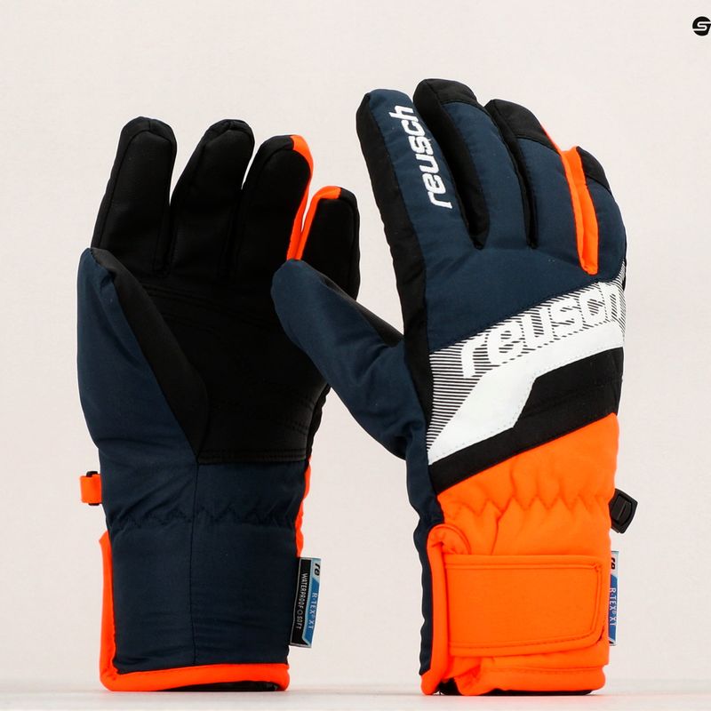 Rękawice narciarskie dziecięce Reusch Dario R-TEX XT dres blu/white/shoc orang 6