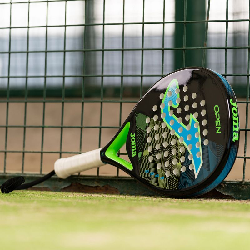 Rakieta do padla Joma Open Paddle black/fluor turquoise 12