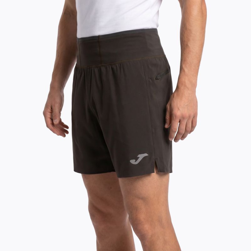 Spodenki do biegania męskie Joma R-Combi khaki 6