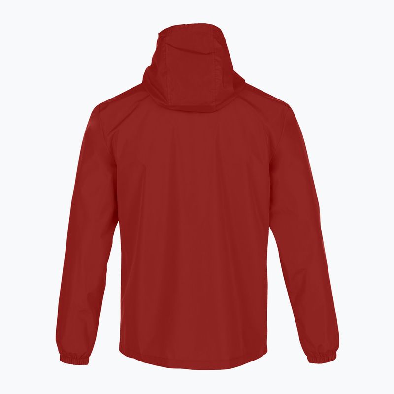 Kurtka do biegania męska Joma Elite VIII Raincoat burgundy 3
