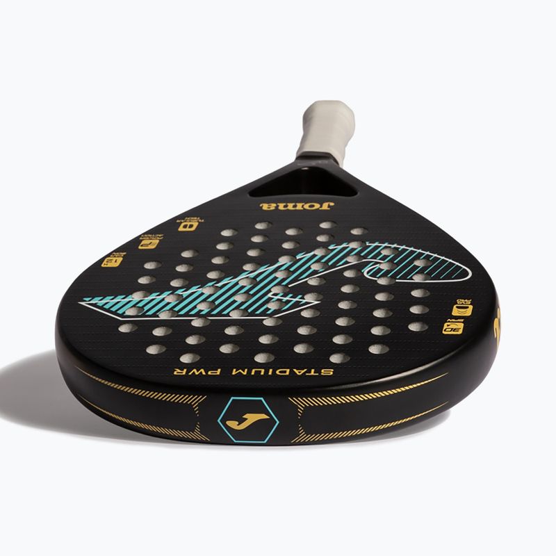 Rakieta do padla Joma Stadium PWR Paddle black/turquoise 10