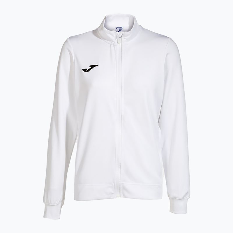 Bluza do biegania damska Joma Winner II Full Zip white 8