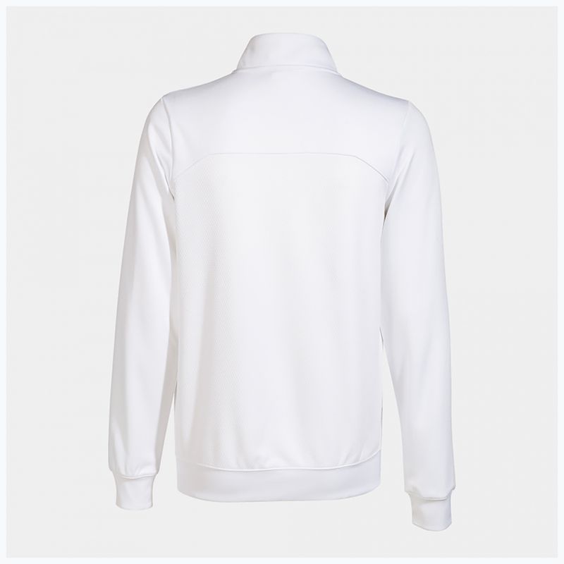 Bluza do biegania damska Joma Winner II Full Zip white 9