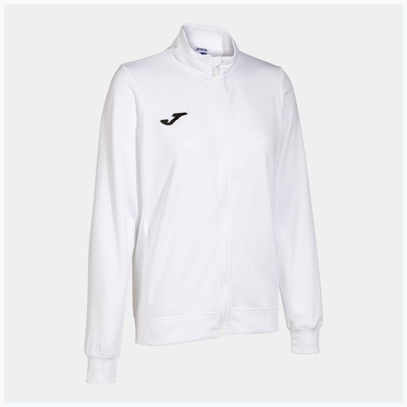 Bluza do biegania damska Joma Winner II Full Zip white 10