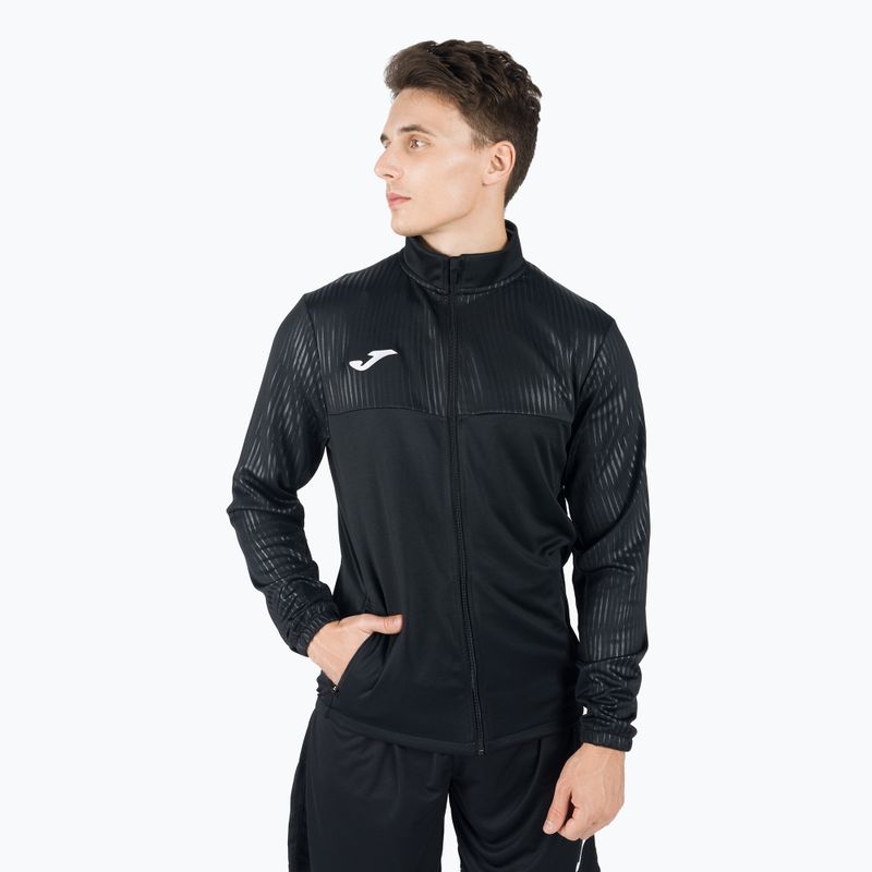 Bluza tenisowa męska Joma Montreal Full Zip black 3