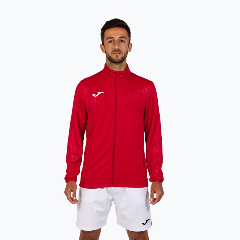 Bluza tenisowa męska Joma Montreal Full Zip red 3