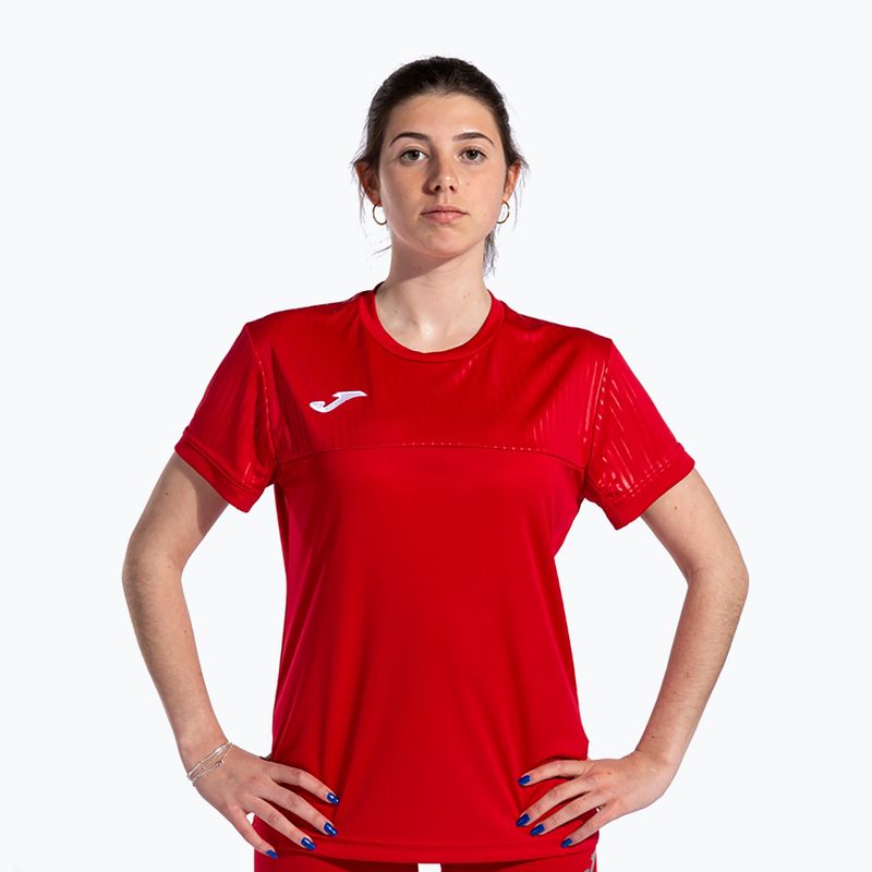 Koszulka tenisowa damska Joma Montreal W red 3