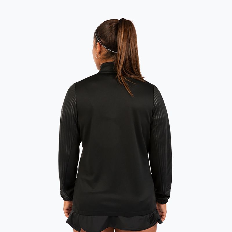 Bluza tenisowa damska Joma Montreal Full Zip W black 5