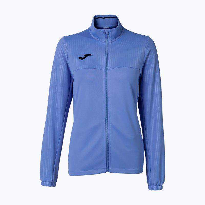 Bluza tenisowa damska Joma Montreal Full Zip W blue
