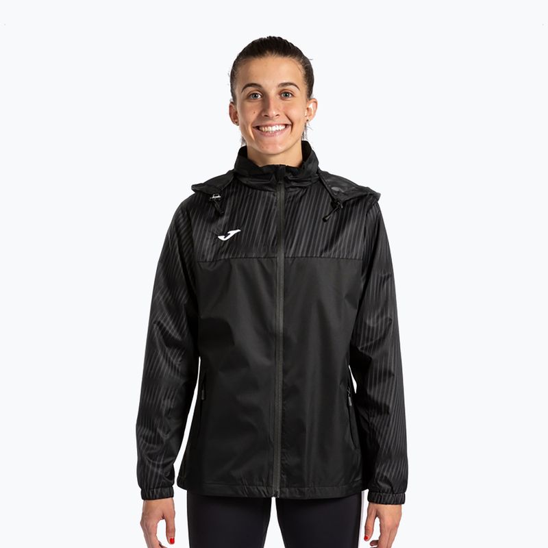 Kurtka tenisowa damska Joma Montreal Raincoat W black 5