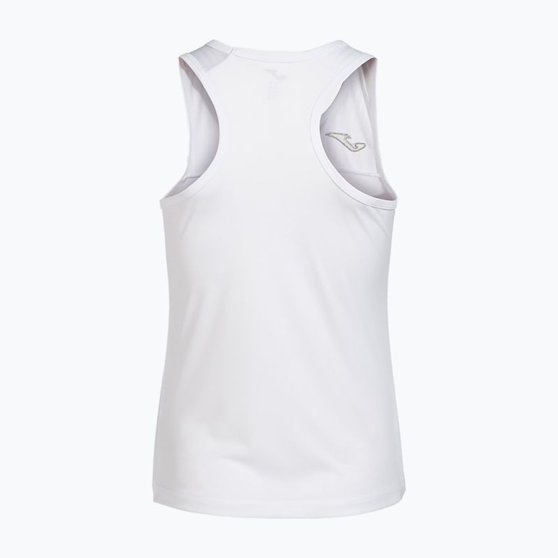 Tank top tenisowy damski Joma Montreal white 2