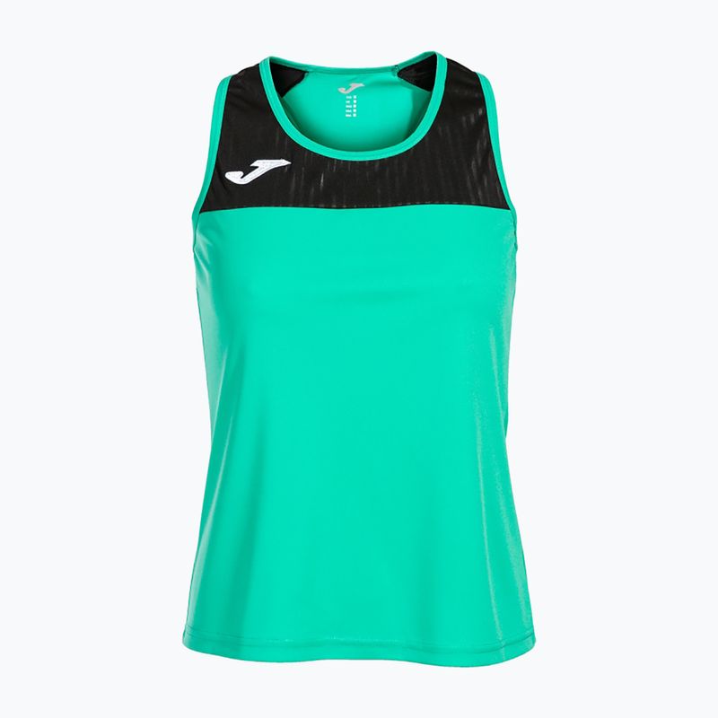 Tank top tenisowy damski Joma Montreal green/black 6