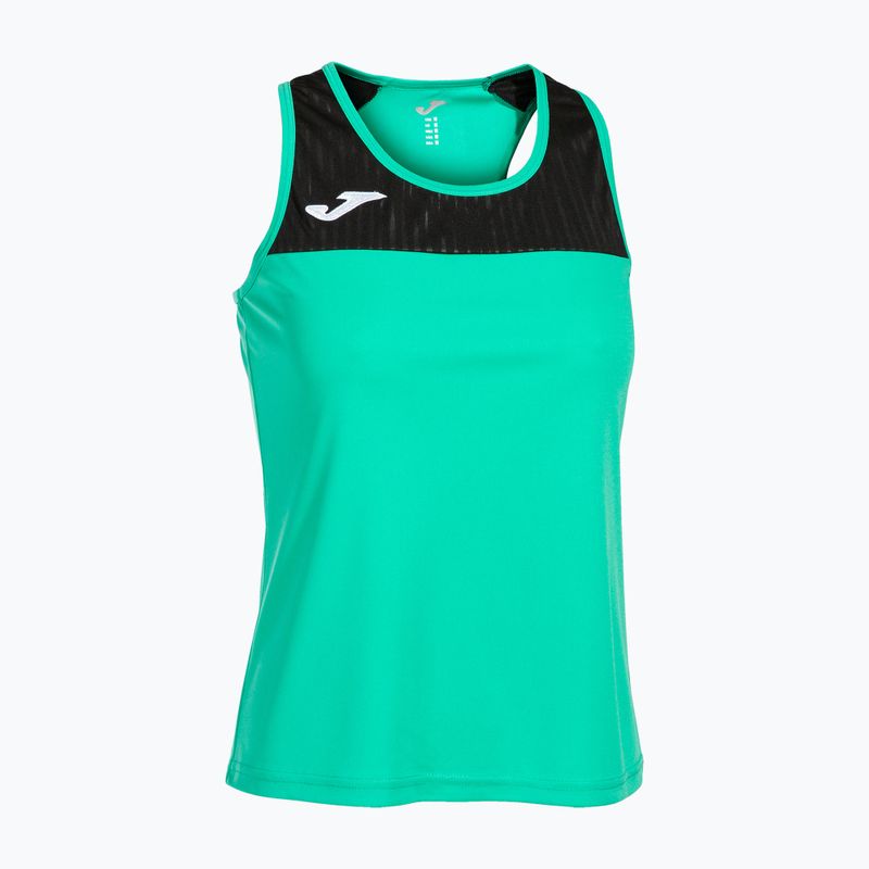 Tank top tenisowy damski Joma Montreal green/black 8