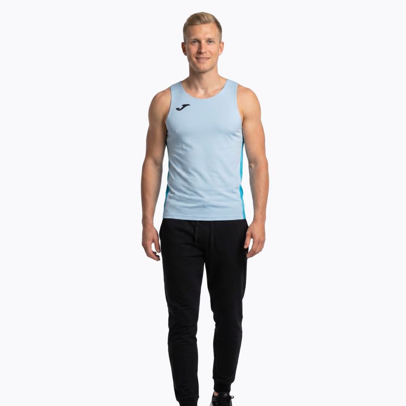 Koszulka do biegania męska Joma R-Winner sky blue 2